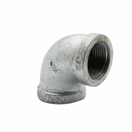THRIFCO PLUMBING 2 Inch Galvanized Steel 90 Degrees Elbow 5217010